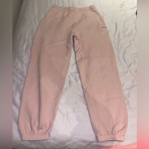 Aritzia Blush Pink Sweatpants
